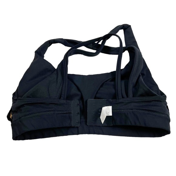 Lululemon Women Stash It All Sports Bra Black Luxtreme Adjustable Sz 6 Strappy - Picture 5 of 9